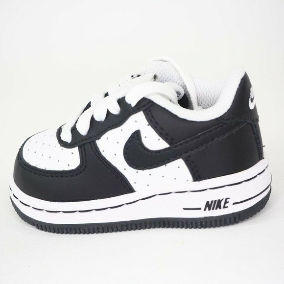 Nike Air Force One TD Toddler Shoes White/Black - Picture 3 of 12
